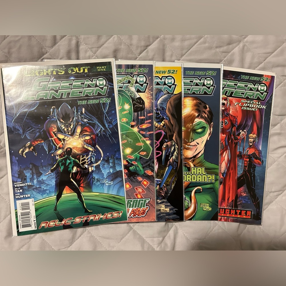 Green Lantern Comic Book Set New 52!